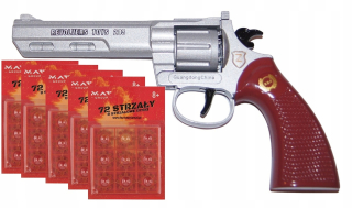 Pištoľ s kovovým uzáverom s primerom + 360 SHOTS zadarmo